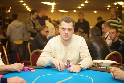 Сергей Рыбаченко за покерным столом Сергей Рыбаченко