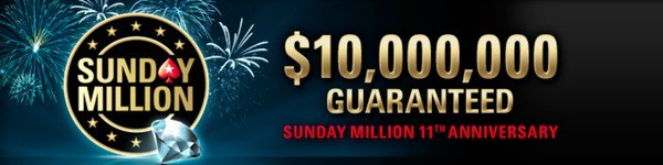 Итоги юбилейного Sunday Million 11