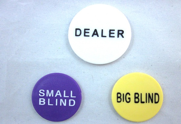 small blind and big blind blinds