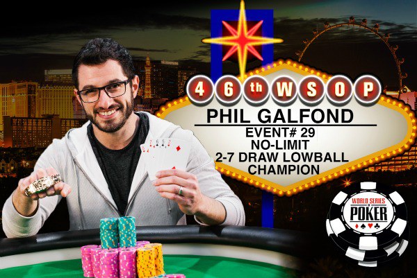 Фил Гальфонд WSOP Фил Гальфонд