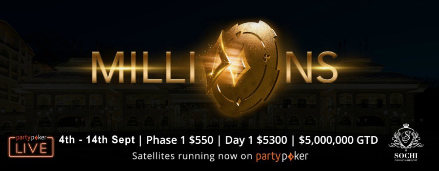 MILLIONS Russia покер MILLIONS Russia
