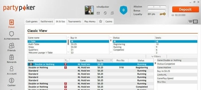 partypoker old partypoker