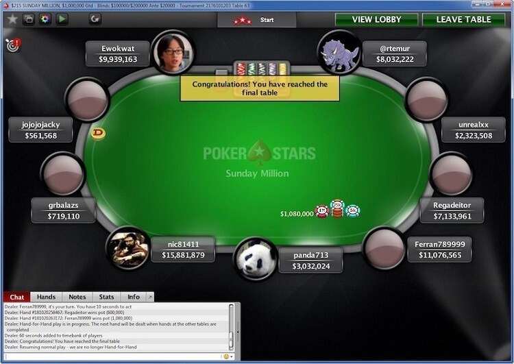 sunday million 2018 sunday million