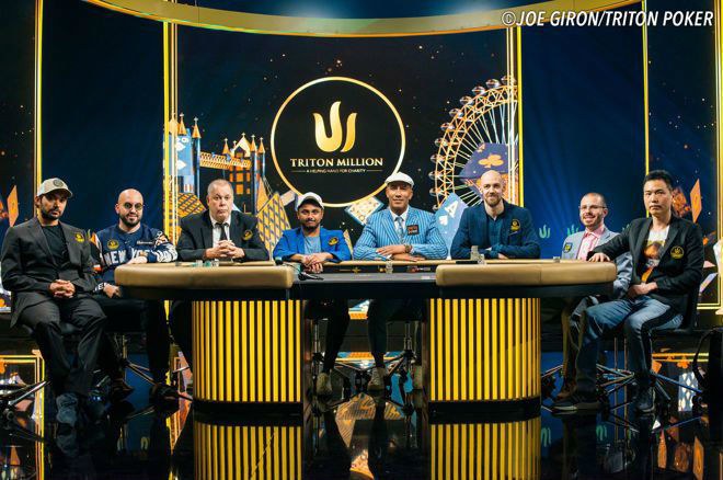 финальный стол Triton Million for Charity Triton Million for Charity