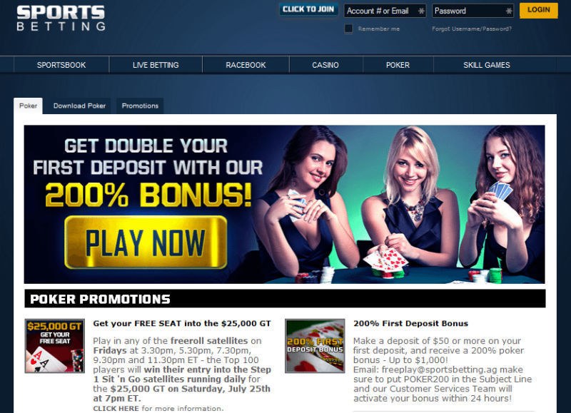 покер рум SportsBetting SportsBetting Poker