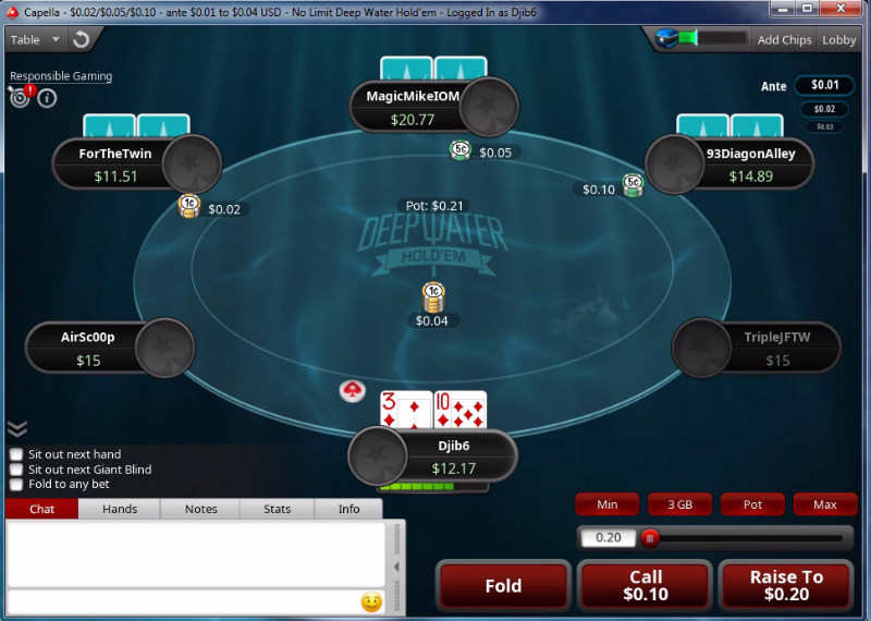 deep water holdem