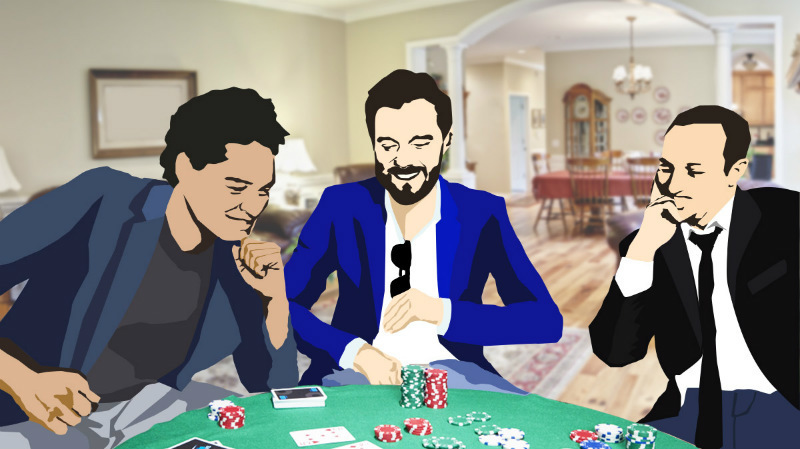playing home poker home poker