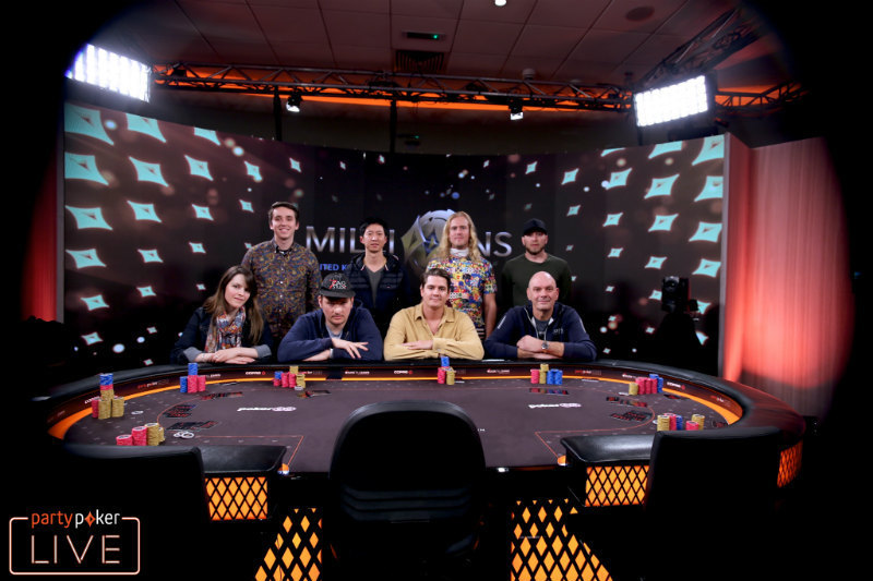 финальный стол UK Millions Main Event UK Millions Main Event