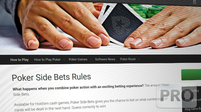 правила side bets side bets