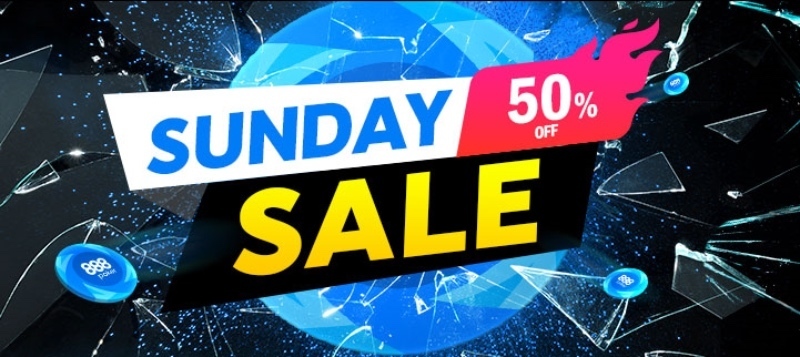 sunday sale 888poker sunday sale