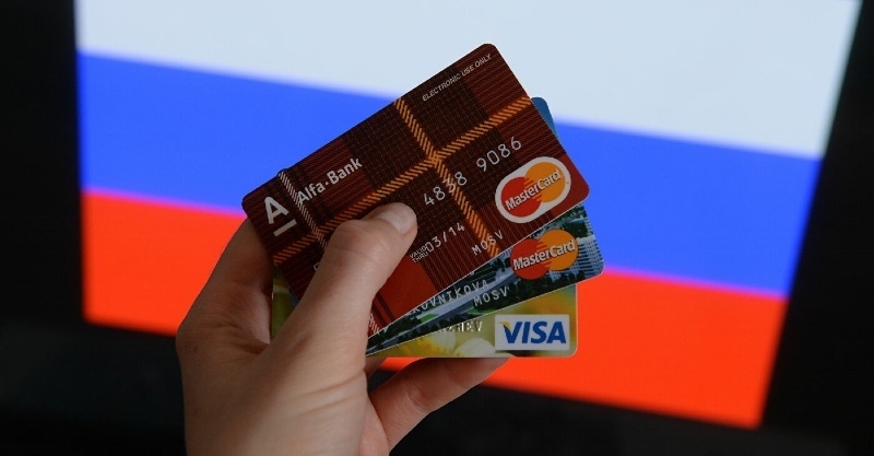 виза и мастеркард в России пластиковые карты России