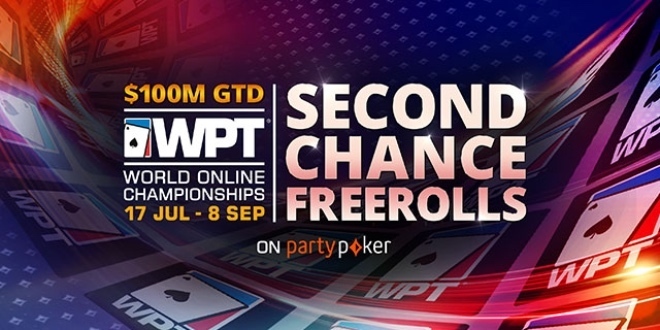 WPT Online second chance WPT Online